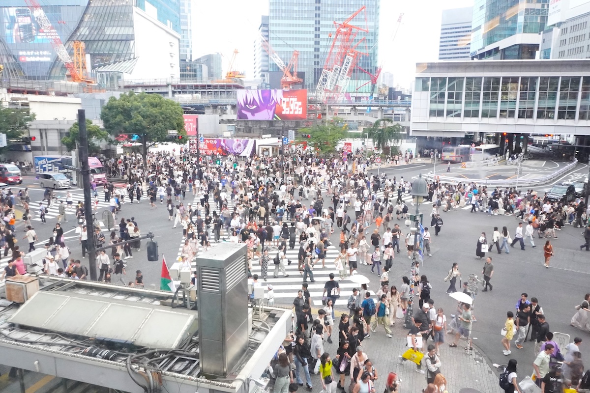 Shibuya street scene