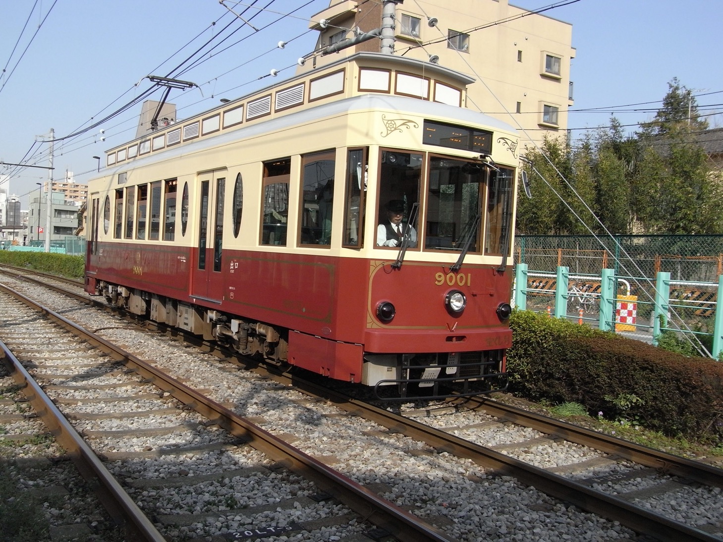 Historic Toden Arakawa tram line