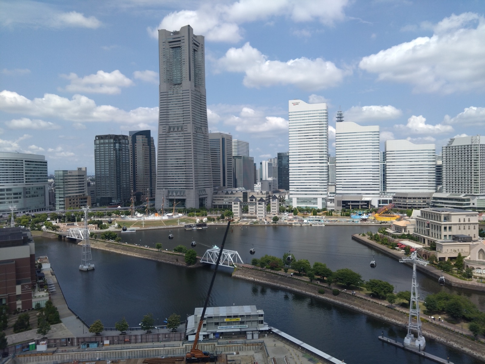 Yokohama Minato Mirai panorama